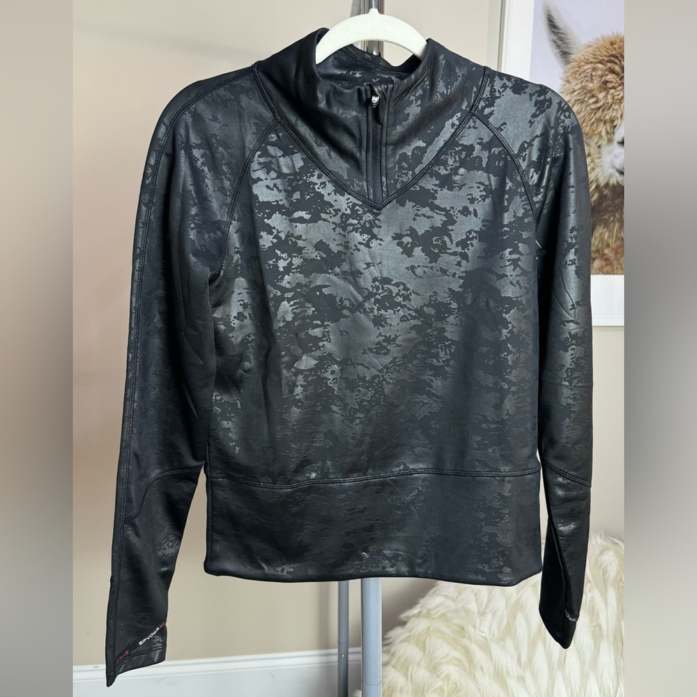 Spyder Active Zip Sport Base Layer Top – Size S – Like New